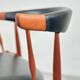 BA113 - Armchair in Teak and Leather by Johannes Andersen