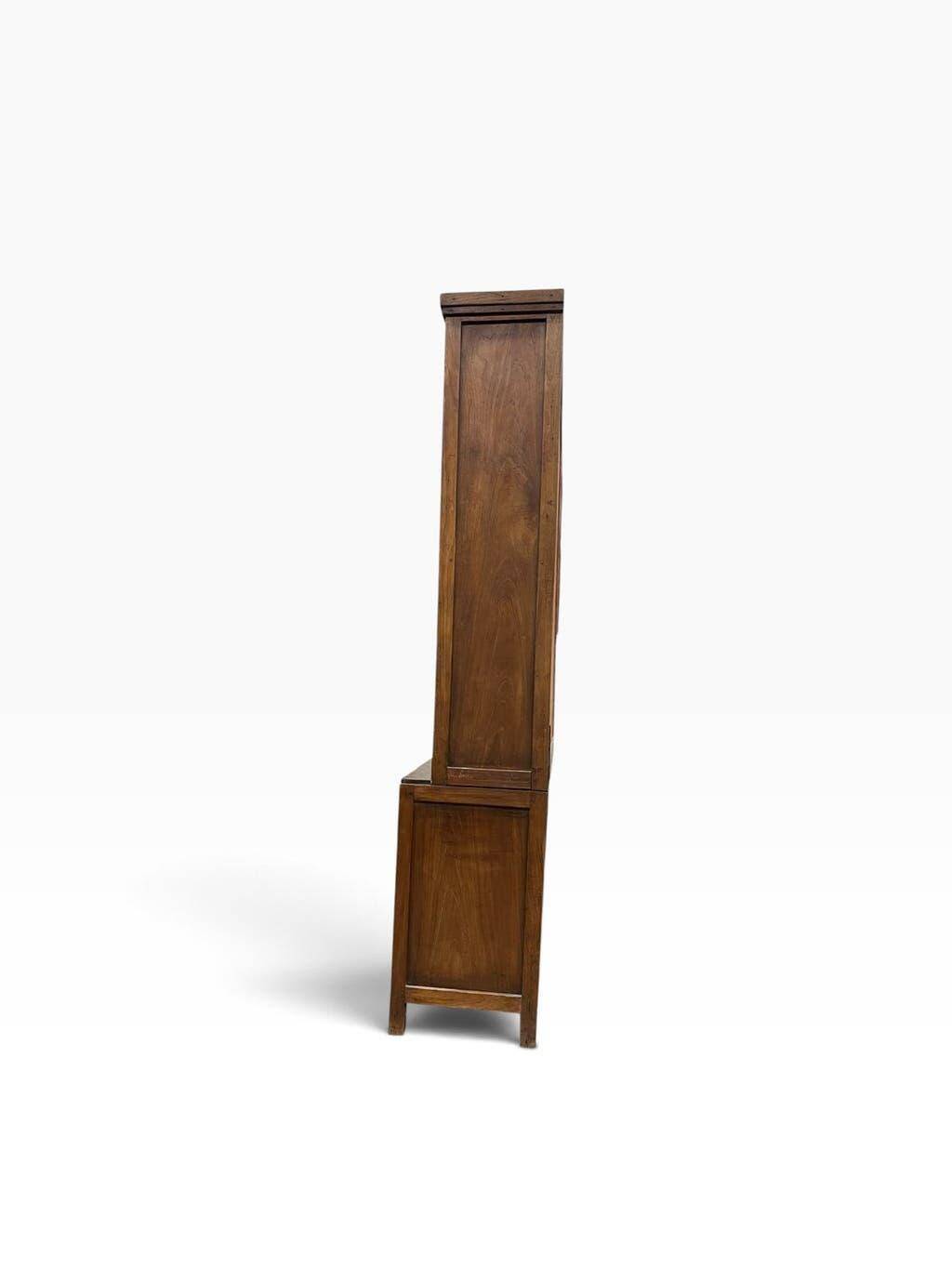 XL vintage wooden display shelf/bookcase