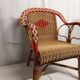 Rattan armchair