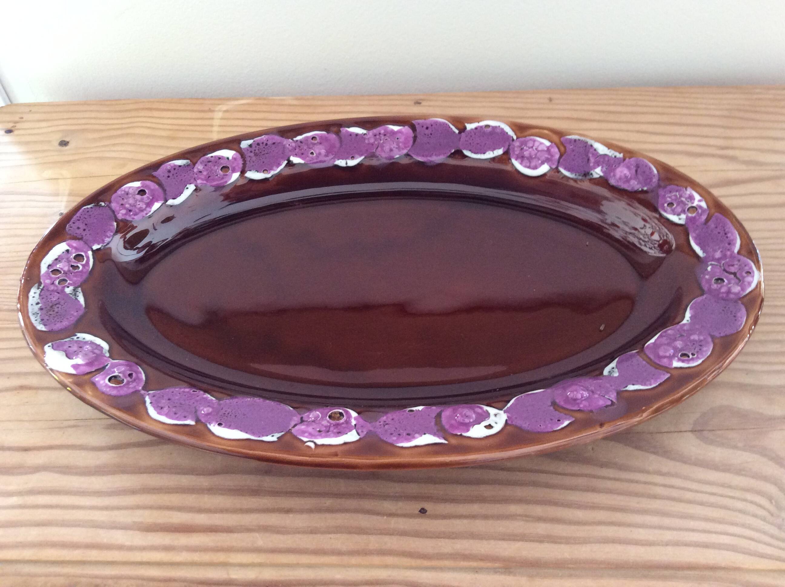 Oval dish