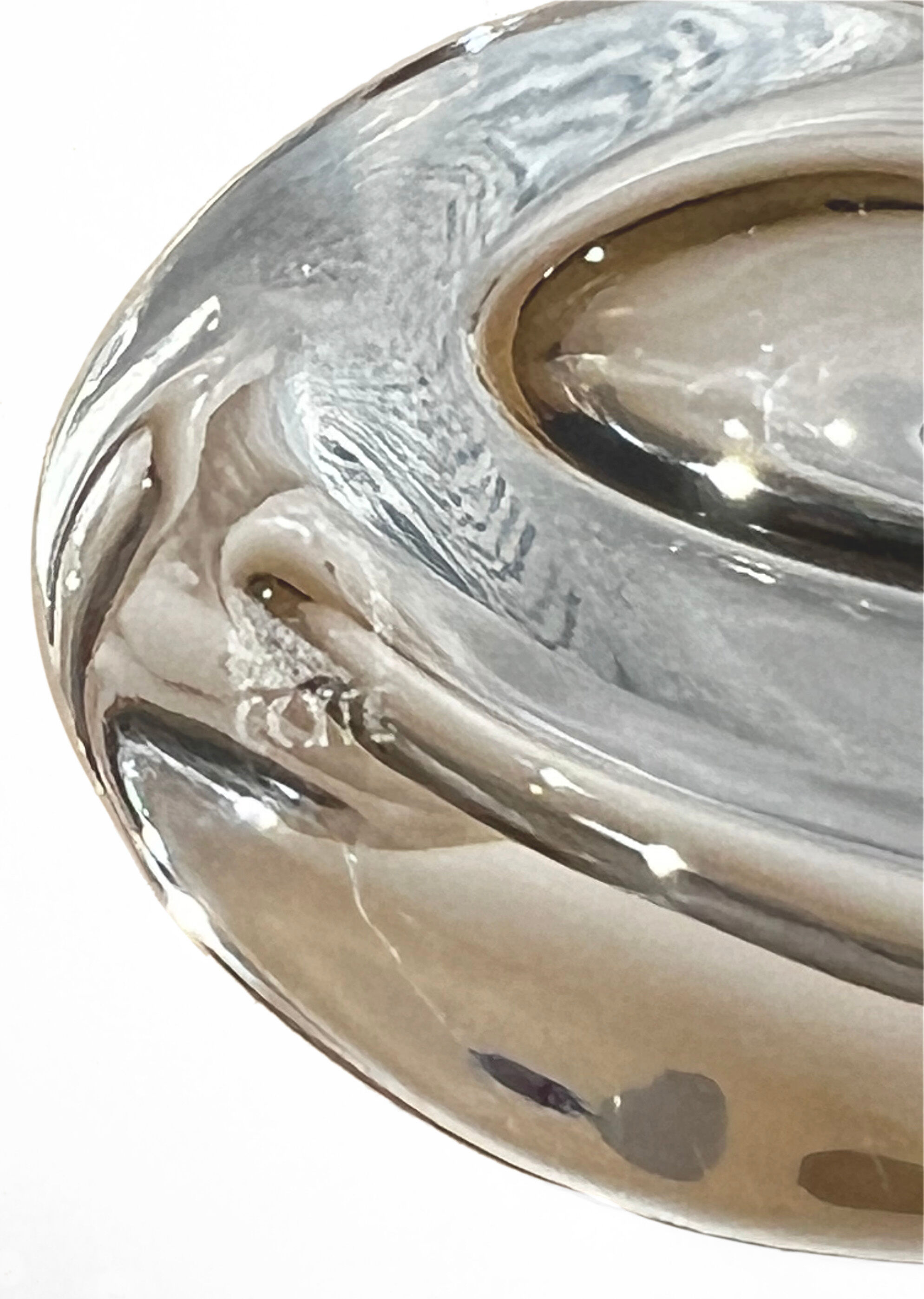 6 verres à liqueur 'Touch Glass' par Angelo Mangiarotti pour Cristalleria Colle 1991