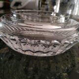 Baccarat art deco cut crystal powder box