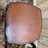 Paire de tables de chevets / sellettes / bouts de canapé style Louis XV Rég