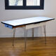 Table formica extensible pieds eiffel