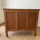 Louis XV style dresser and 2 bedside tables in solid cherry wood.