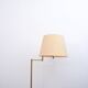 Vintage brass floor lamp with swivel arm, 1970s