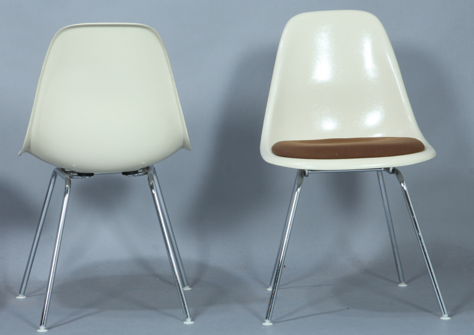 Series of 6 Eames chairs model DSX. Herman Miller edition