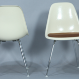 Series of 6 Eames chairs model DSX. Herman Miller edition