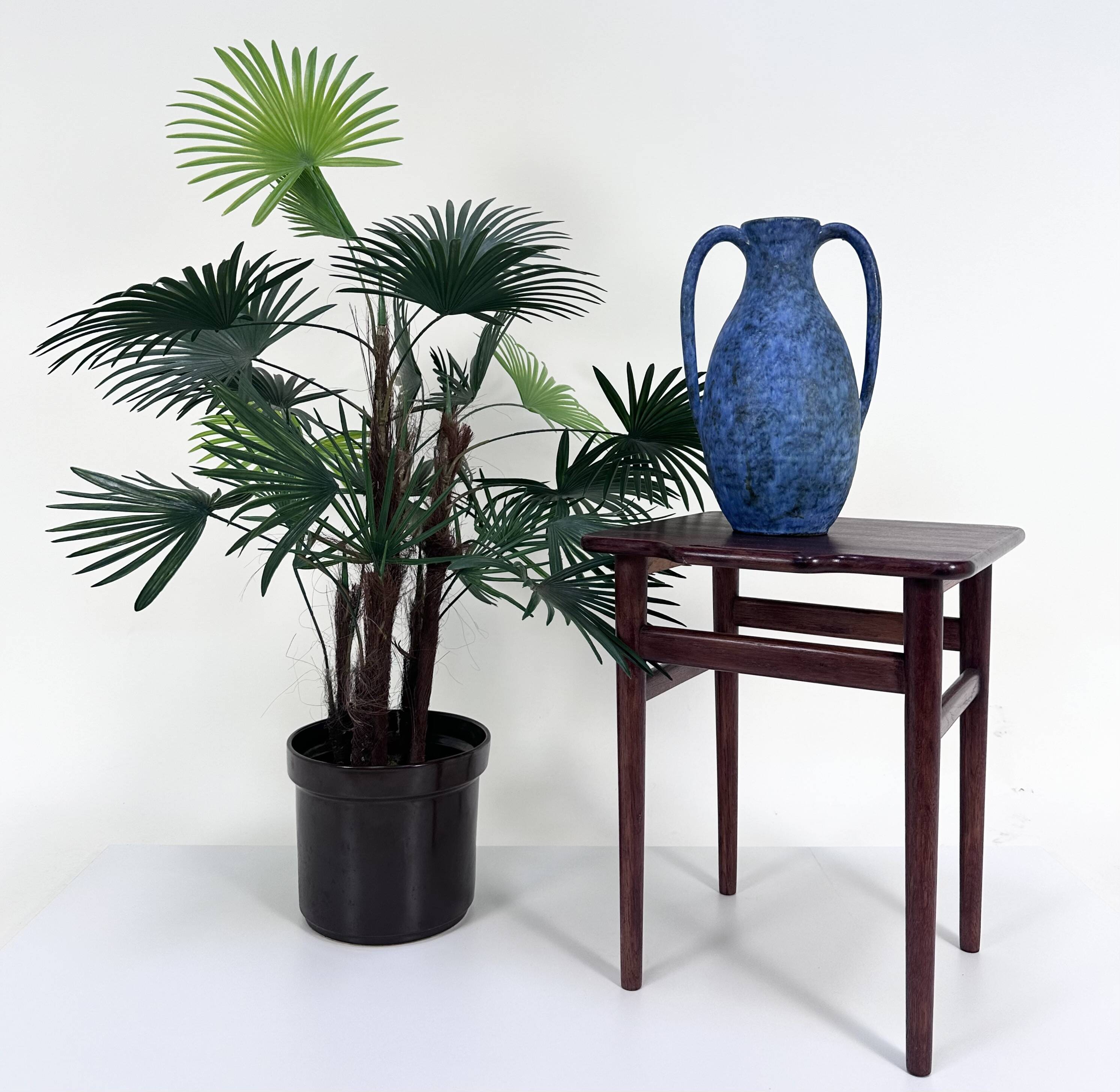 Studio ceramic art amphora vase by Werner Lehr, from Keitum Sylt, Germany, 1960s