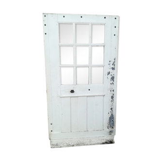 Door of entere in chene