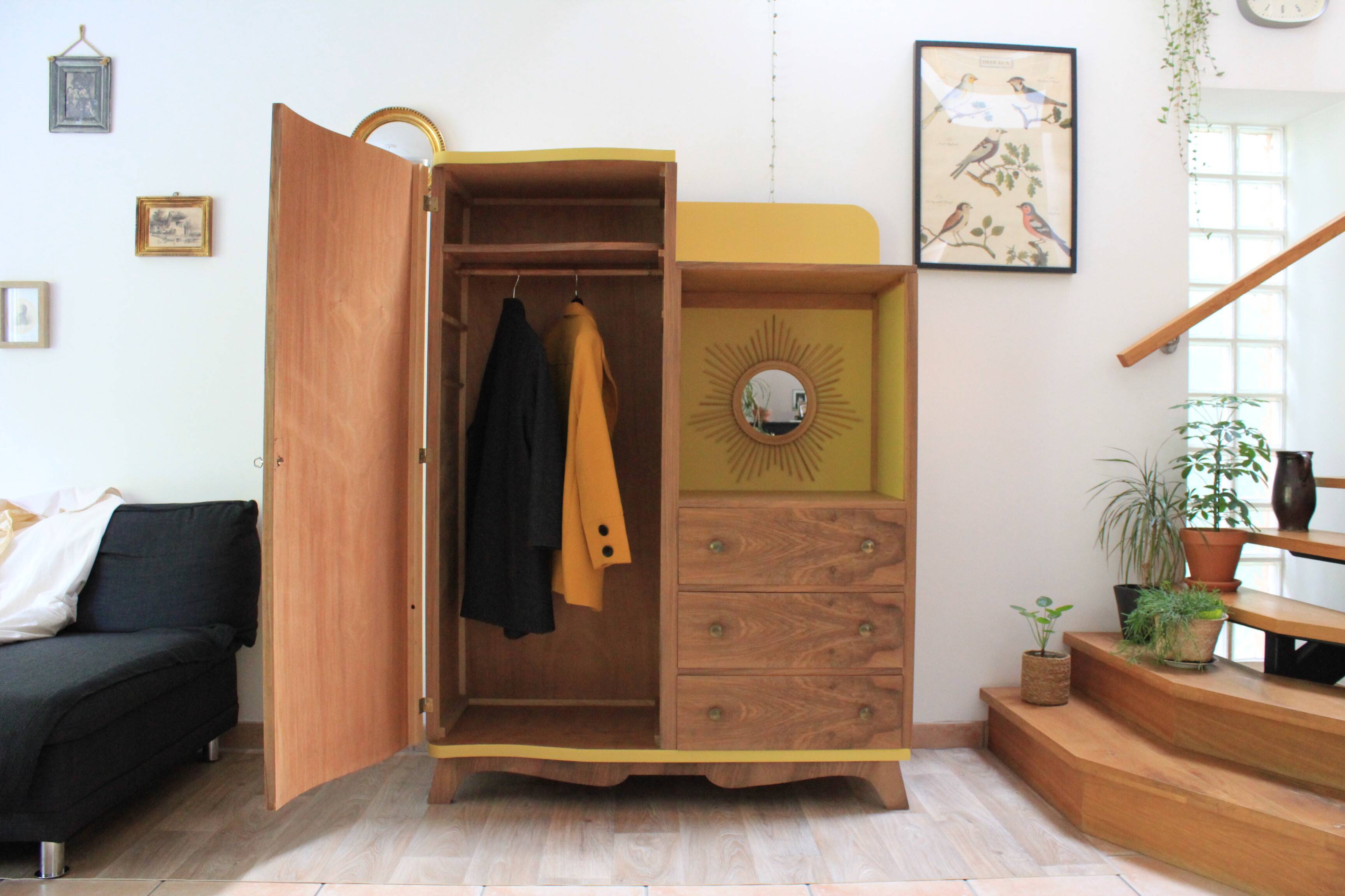 Armoire asymétrique