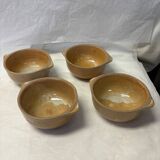 Set of 4 stoneware bowls