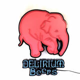 Neon sign Delirium Tremens