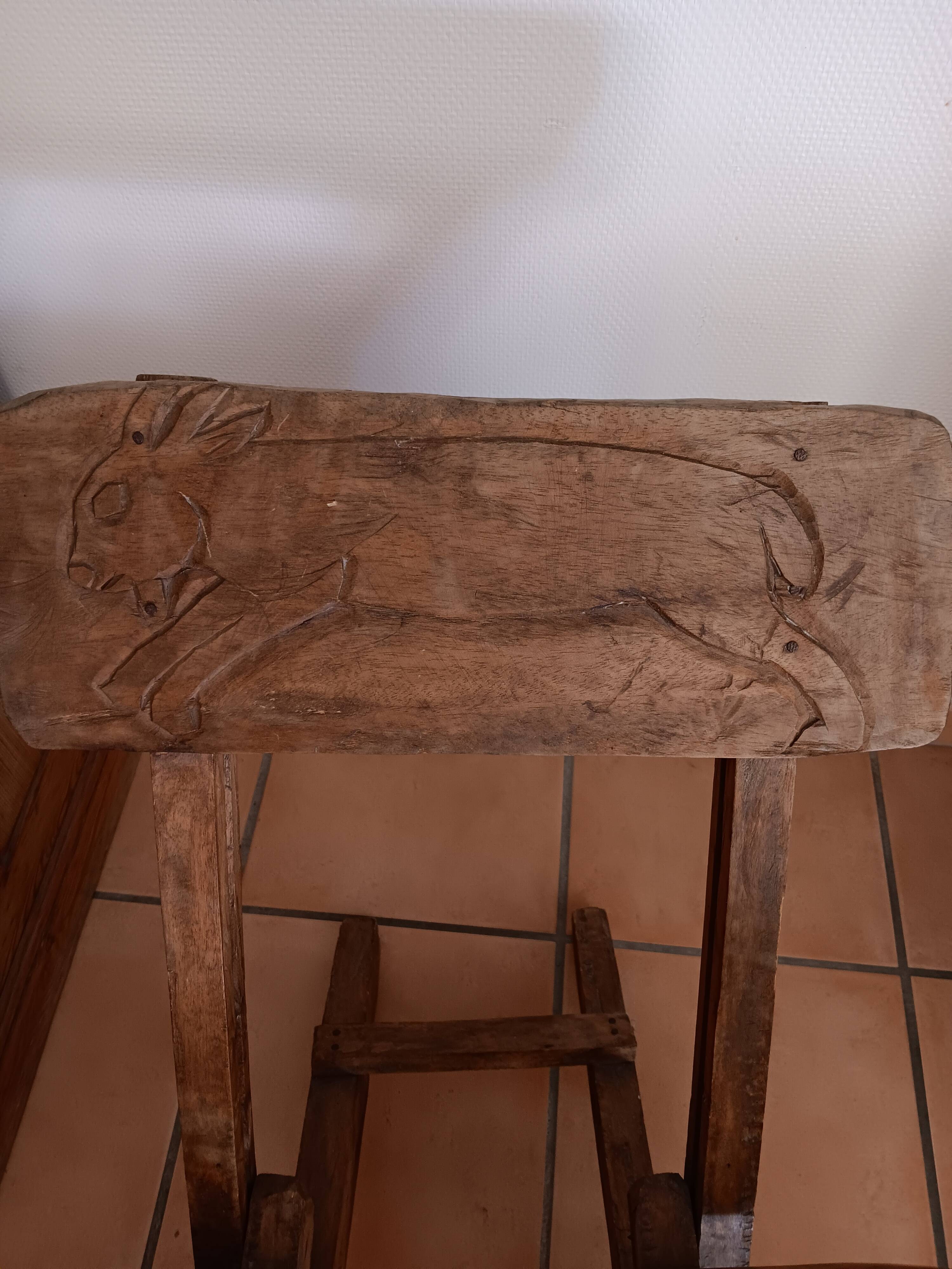 TRIBAL HUNTING CHAIR FROM GUATEMALA