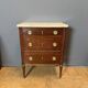 Louis XVI commode in mahogany stamped Mailfert