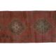 Vintage Turkish hallway rug 77x345 cm