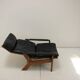Rare Adjustable Leather Armchair, by Peter Opsvik, for Westnofa, Norway, 1960s