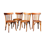 Set 4 chairs bistro luterma 40s