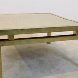Table low gold etched