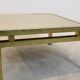 Table low gold etched