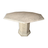 Table en marbre blanc