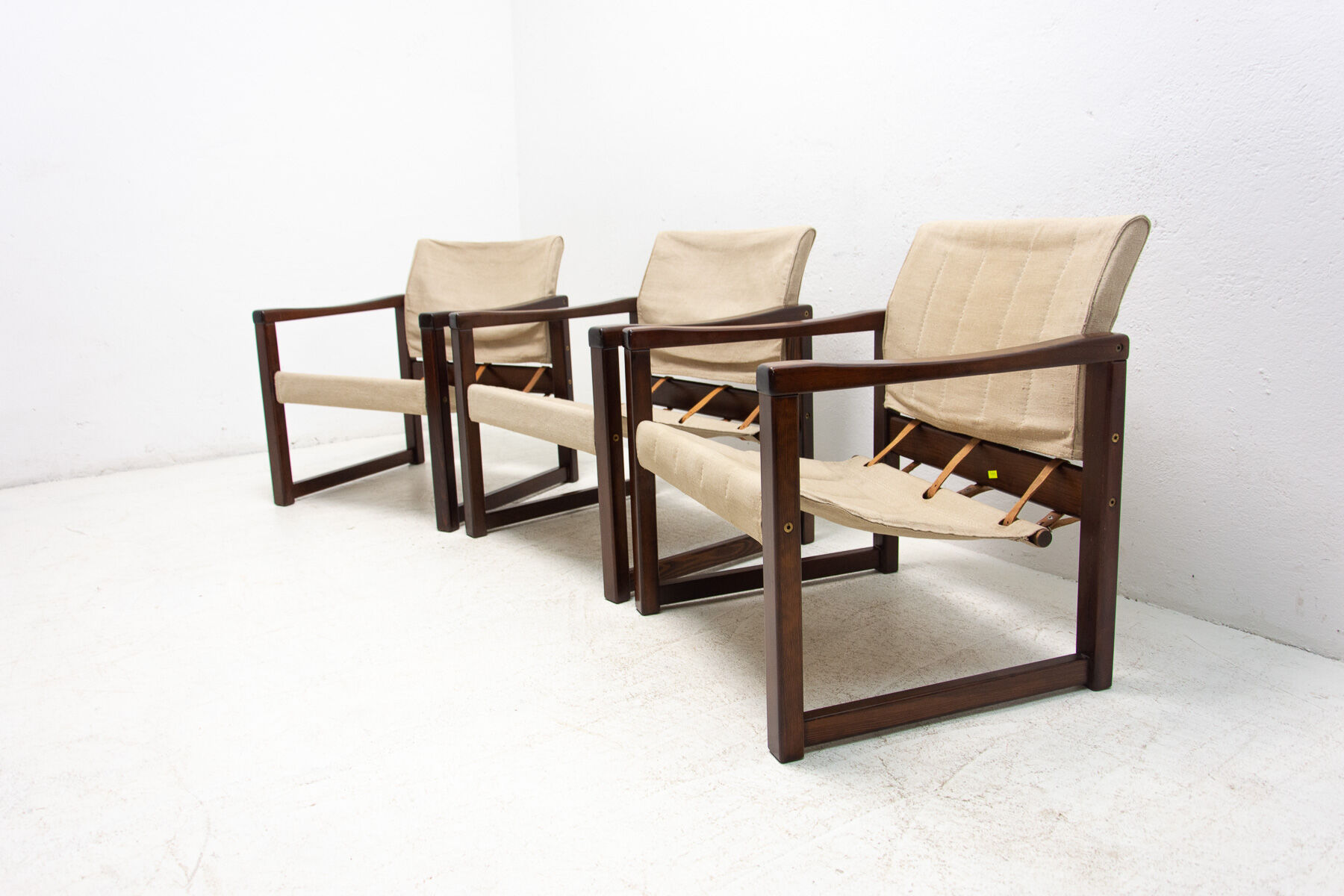 Safari Chairs by Karin Mobring, 1980s, set of 3