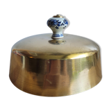 Brass bell porcelain handle