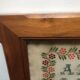 Embroidery framed 1920