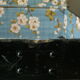 Domed travel trunk old wood