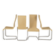 Ensemble de 4 chaises de salle à manger Tecta B25 par Tecta, 1980