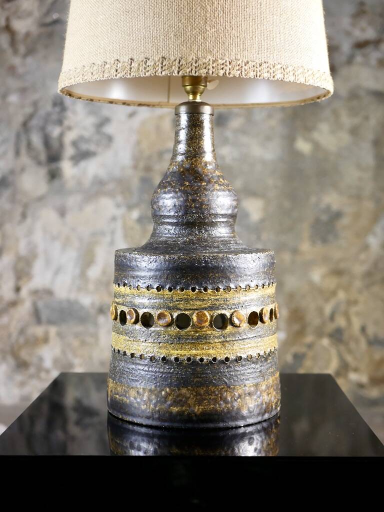 Georges Pelletier ceramic lamp, 1960s