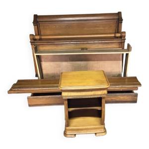 Lit en chêne massif