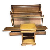 Solid oak bed