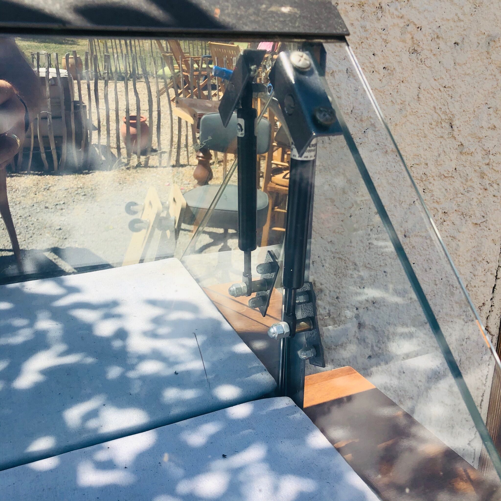 Industrial retro showcase