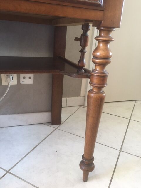 Antique bathroom furniture with marble top