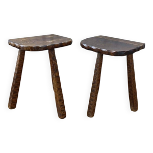 tabourets brutaliste