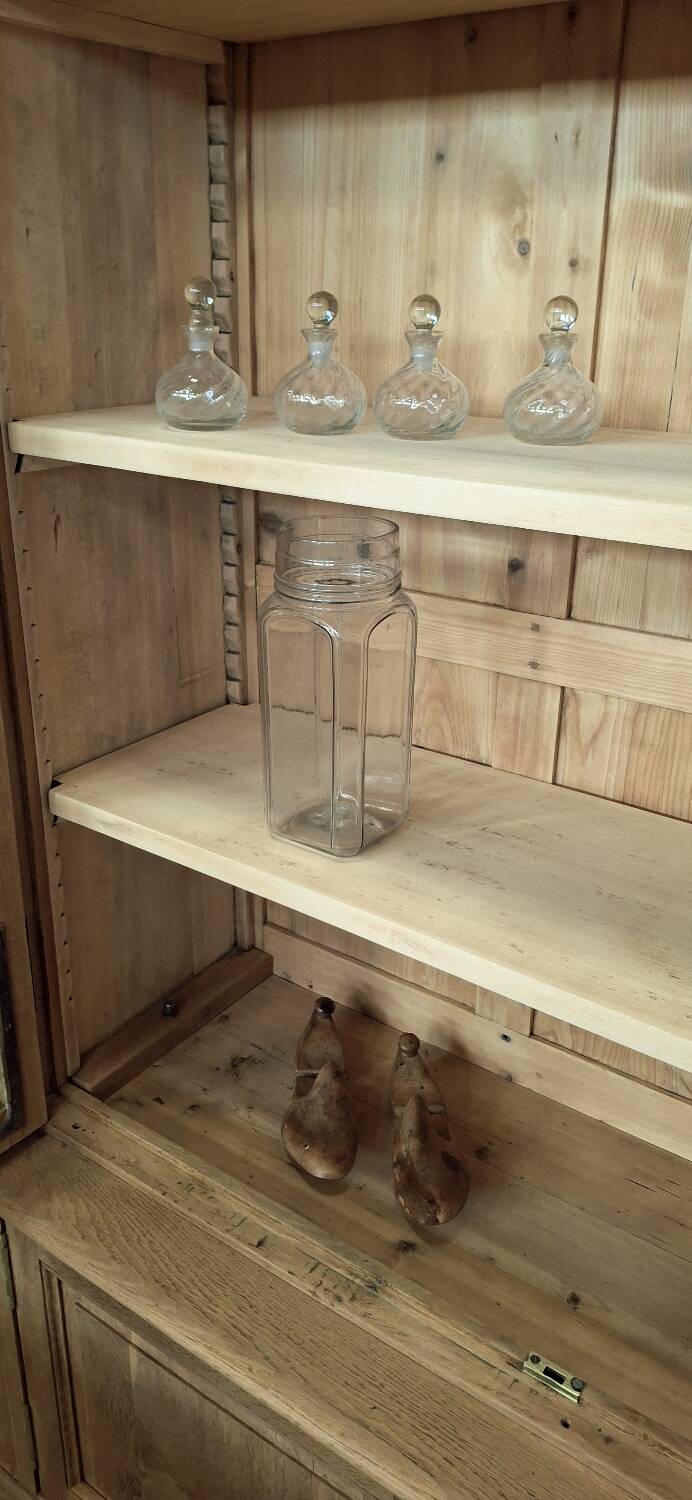 Grande vitrine ancienne de musée