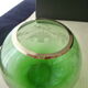 Vase ball Floral decoration engraved Gilding with fine gold
