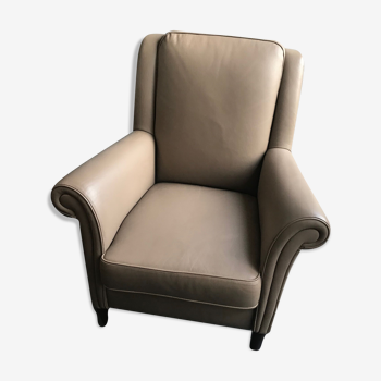 Leather armchair club