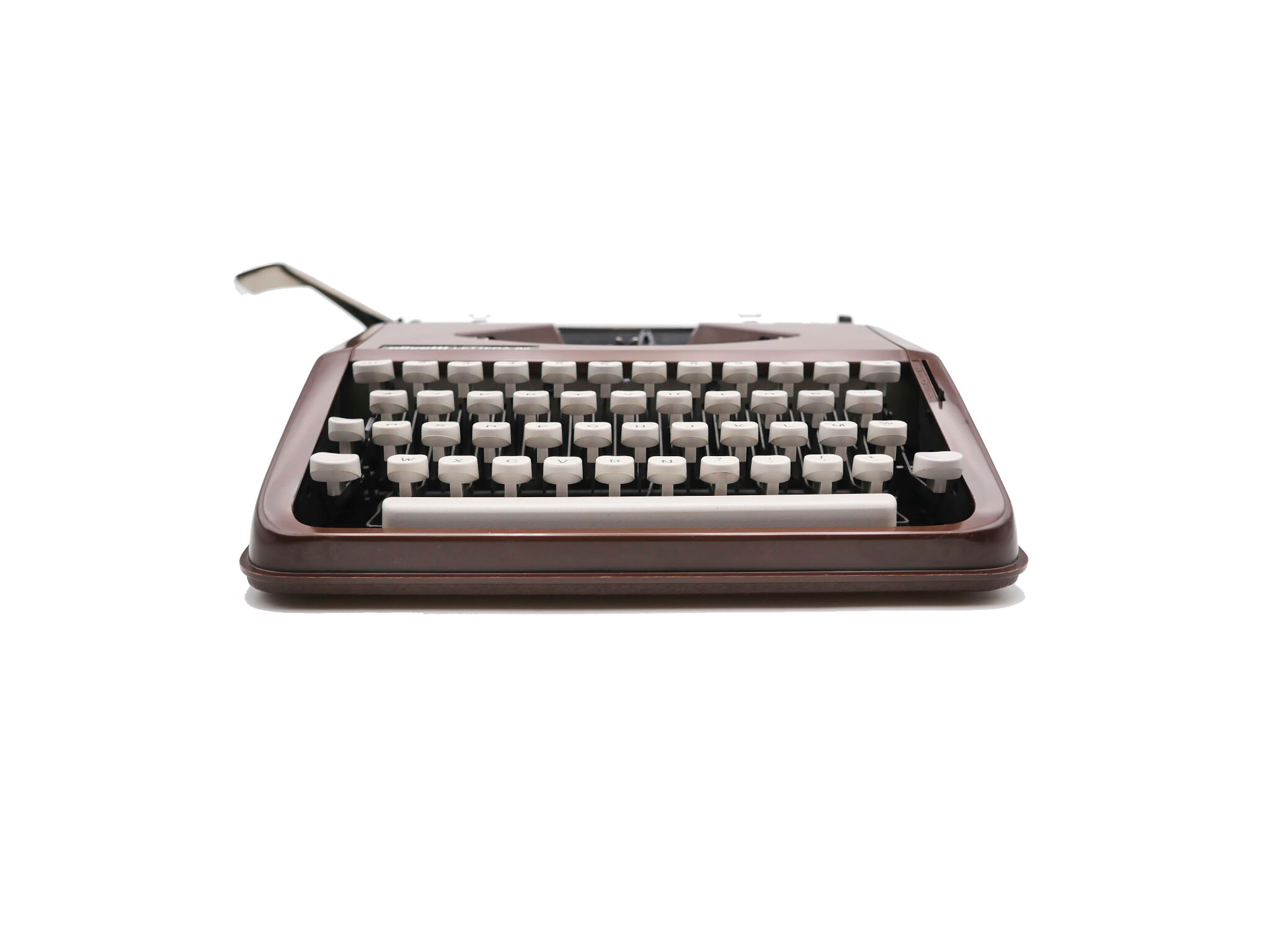 Typewriter Olivetti Lettera 82 Brown revised ribbon new