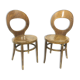 Paire de chaises Baumann modèle Mouette