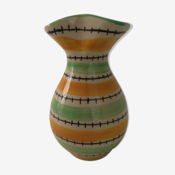 Vase vintage en céramique années 50