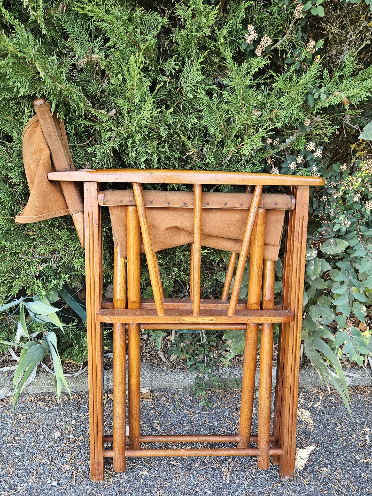 Fauteuil metteur en scène pliant vintage