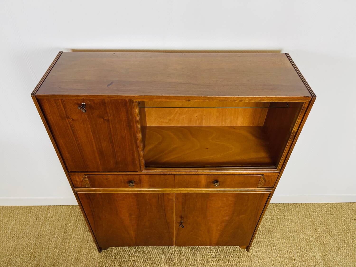 Buffet art déco en noyer