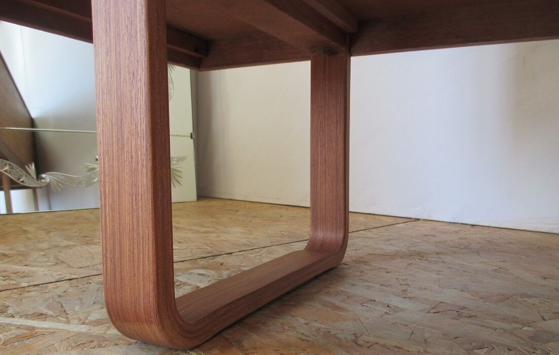 70 's teak long chest of drawers 9 drawers Shreiber
