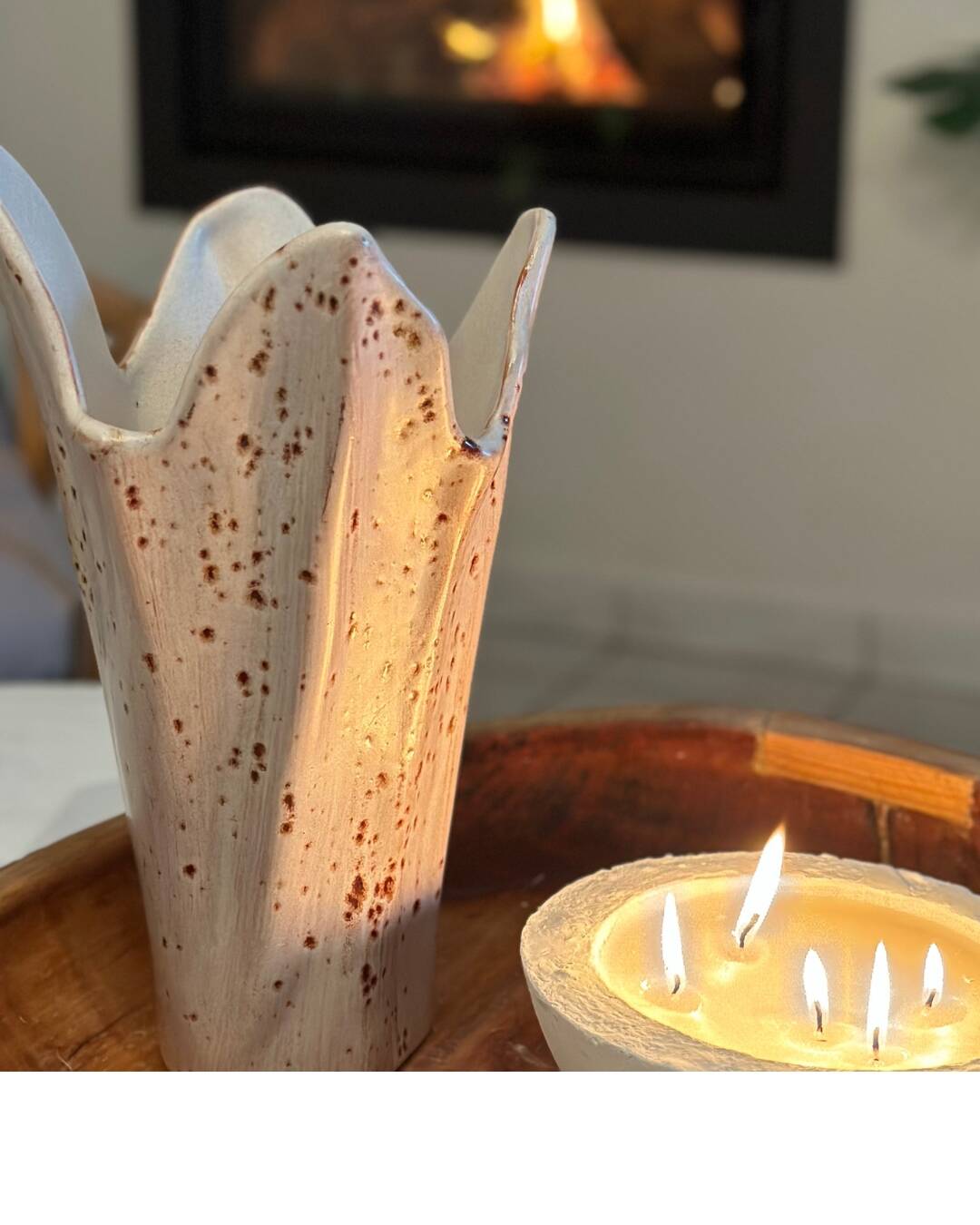 Vase forme organique