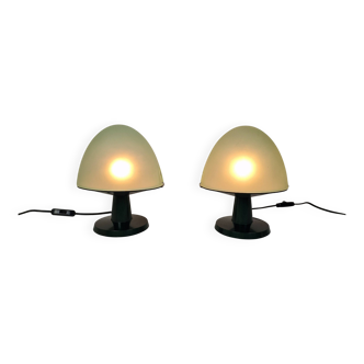 Set of 2 Italian Table Lamps – Model Dolly by Valenti, Cusago (Milan), 1980