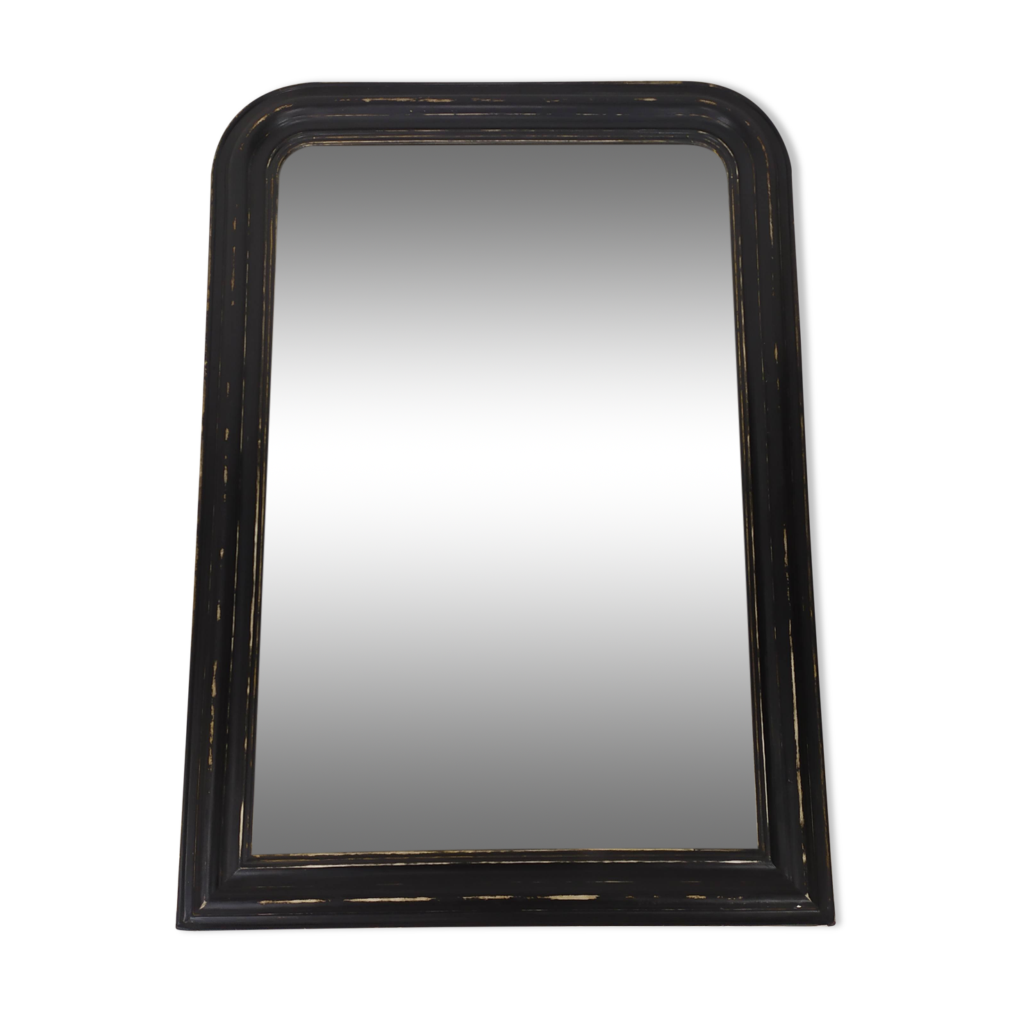 Black Louis Philippe mirror 68x95cm