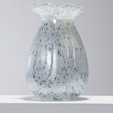 OVOID VASE IN SPECKLED GLASS, 1920s