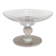 Footed coupe Daum France in signed crystal – Vintage centrepiece